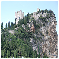 Arco, Burg, Gardasee