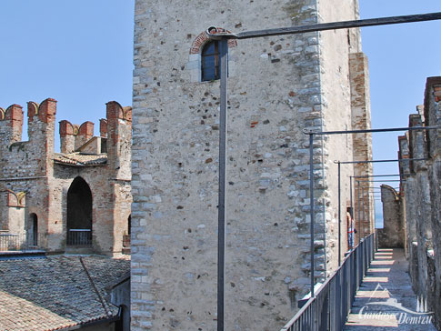 Burg von Sirmione am Gardasee, Italien