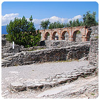 Die Grotten des Catull, Sirmione Ausgrabung, Grotte, Sirmione