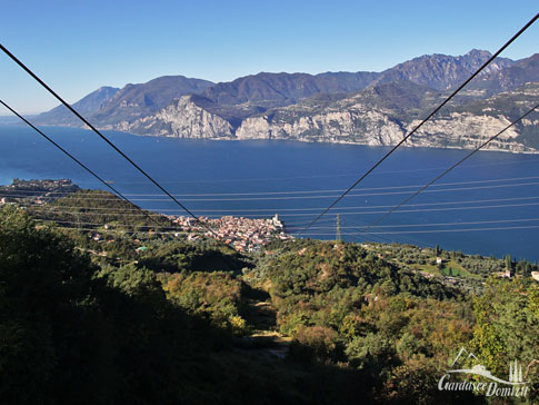 Seilbahn Funivia Malcesine Monte Baldo, Gardasee, Italien