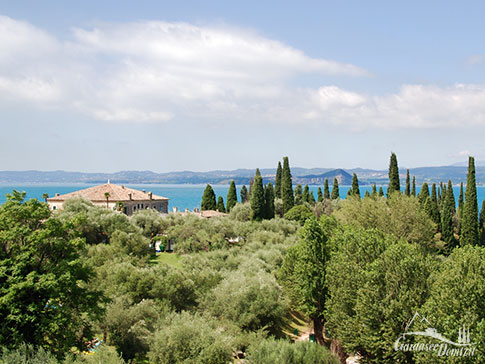 Punta San Vigilio, Insel, Gardasee, Italien