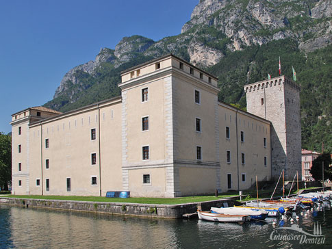 Museum, Rocca di Riva, Riva del Garda, Nordufer Gardasee, Italien