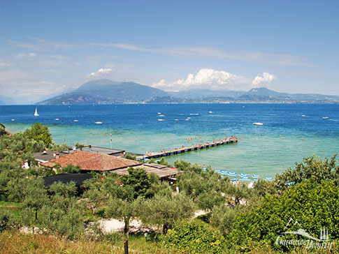 Straende, Gardasee, Italien