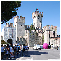 Sirmione, Burg, Gardasee