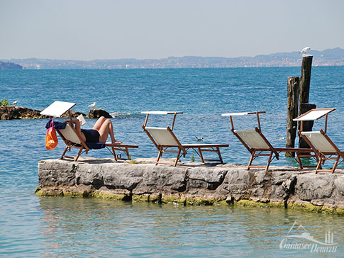 Tourismus am Gardasees, Italien