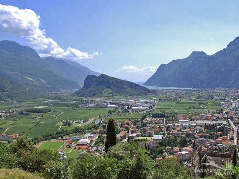 Arco, Monte Brione, Nordufer Gardasee, Italien