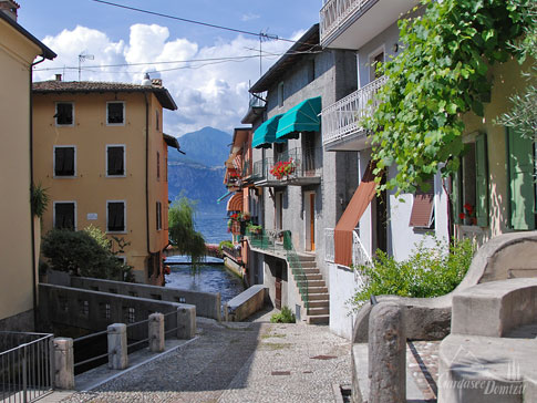 Fluss Aril, Cassone am Gardasee, Italien