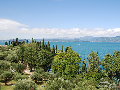 Baia delle Sirene, Punta san Vigilio, Gardasee, Italien