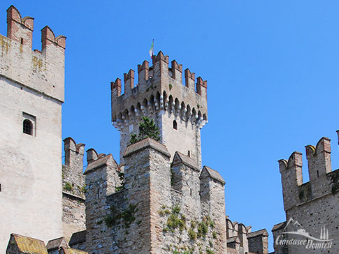 Castello, Burg, Gardasee, Italien