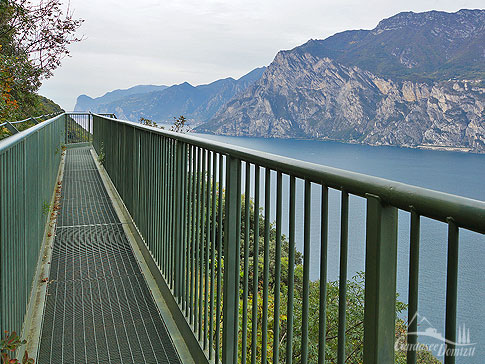 Busatte-Tempesta Klettersteig, Gardasee, Italien