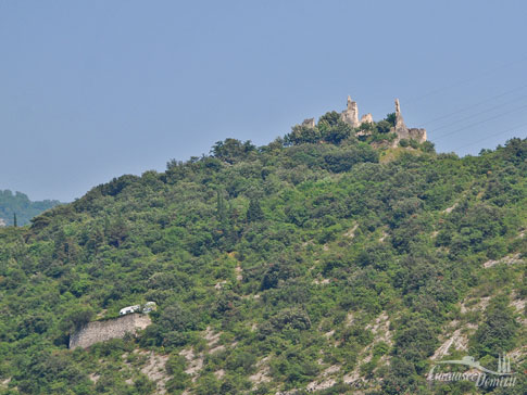 Ruine, Castel Penede, Gardasee, Italien