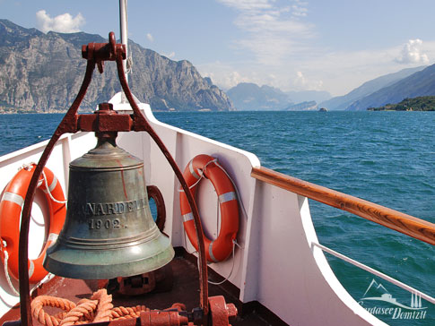 Fähren der Navigarda, Gardasee, Italien