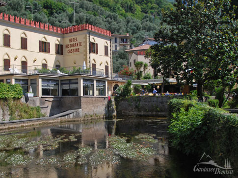 Fluss Aril, Cassone am Gardasee, Italien