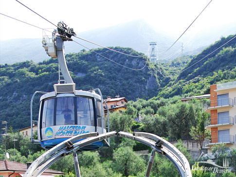 Seilbahn Funivia Malcesine - Monte Baldo, Gardasee, Italien