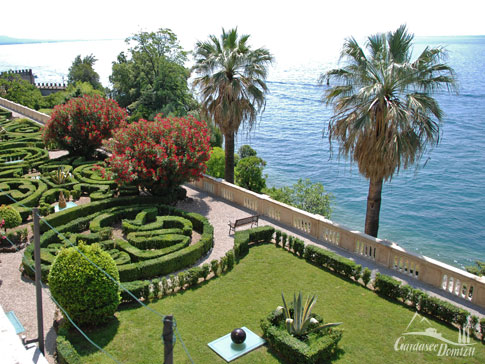 Garten der Isola del Garda, Gardasee, Italien