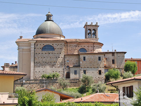 Chiesa di Santa Maria della Neve in Raffa, Puegnago sul Garda, Gardasee, Italien