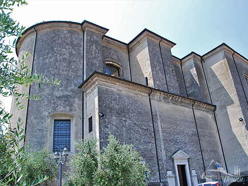 Kirche, San Felice del Benaco, Gardasee, Italien