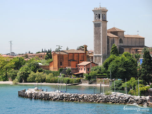 Kirche, Toscolano-Maderno, Gardasee, Italien