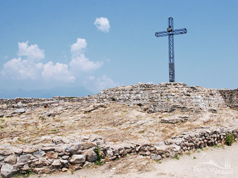 Kreuz, Rocca di Manerba, Gardasee, Italien