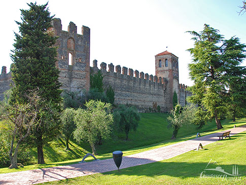 Burg von Lazise, Gardasee, Italien