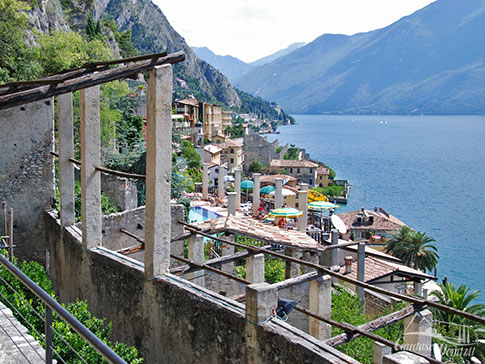 Limonaie in Limone sul Garda am Gardasee, Italien