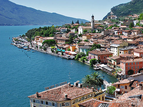 Limone sul Garda am Gardasee, Italien