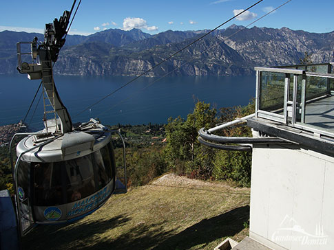 Seilbahn, Funivia, Malcesine, Monte Baldo, Gardasee, Italien