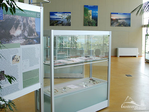 Im Museum des Parco Archeologico Naturalistico, Manerba del Garda am Gardasee