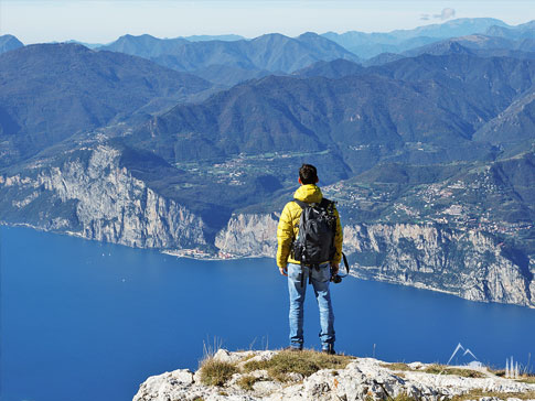 Ausblick Gardasee, Monte Baldo, Italien