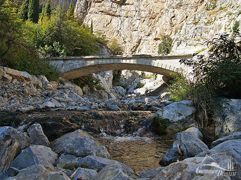 Das Papiermuehlental - Das Tal des Toscolano Flusses, Westufer des Gardasees, Italien