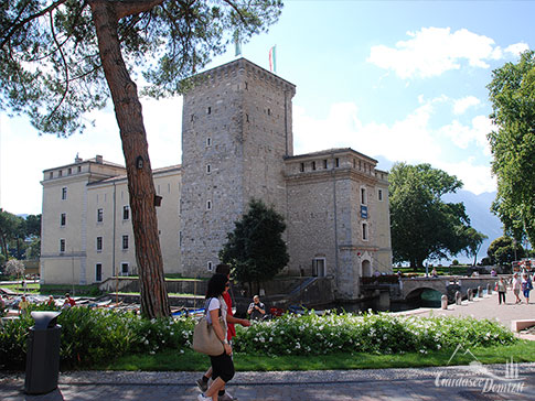 Rocca di Riva, Riva del Garda, Gardasee, Italien