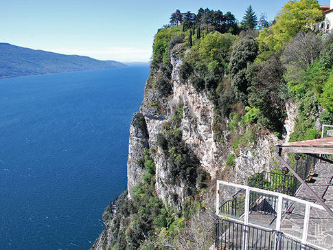 Schauderterrassen, Tremosine sul Garda, Gardasee, Italien