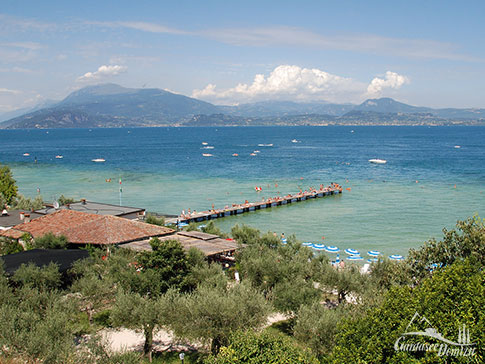 Suedufer Gardasee, Lago di Garda, Italien