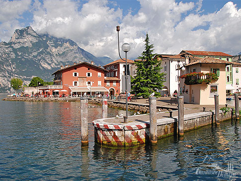 Hafen, Torbole sul Garda, Nordufer Gardasee, Italien