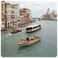 Der Canal Grande - der Große Kanal Kanal, Venedig, Italien
