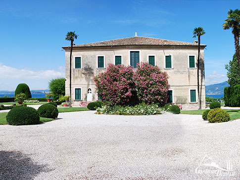 Villa Guarienti di Brenzone, Punta san Vigilio am Gardasee, Italien